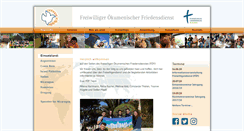 Desktop Screenshot of freiwillige-vor.org